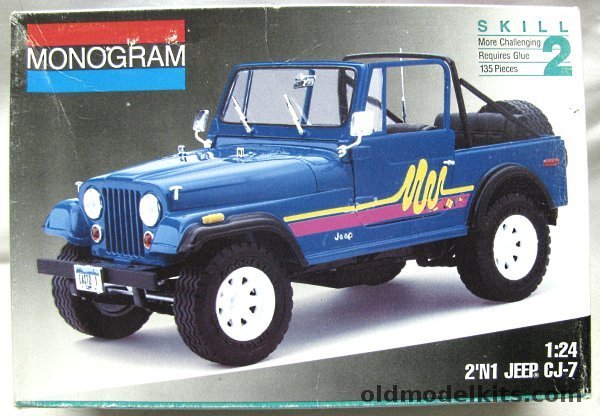 Monogram 1/24 Jeep CJ-7, 2966